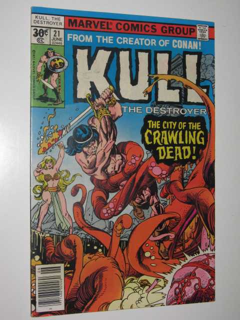 Kull the Destroyer No.21 : The City of the Crawling Dead