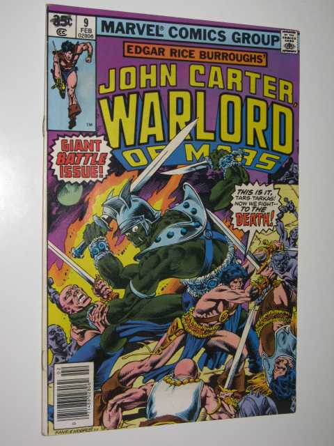 John Carter, Warlord of Mars #9