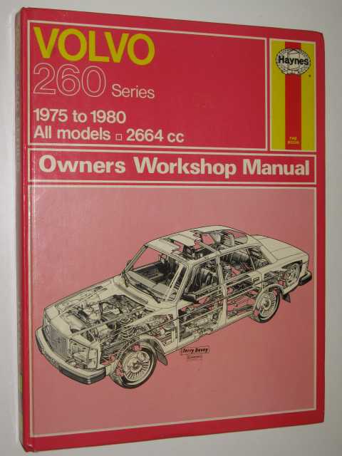 Volvo 260 Series Owners Workshop Manual : 1975 to 1980