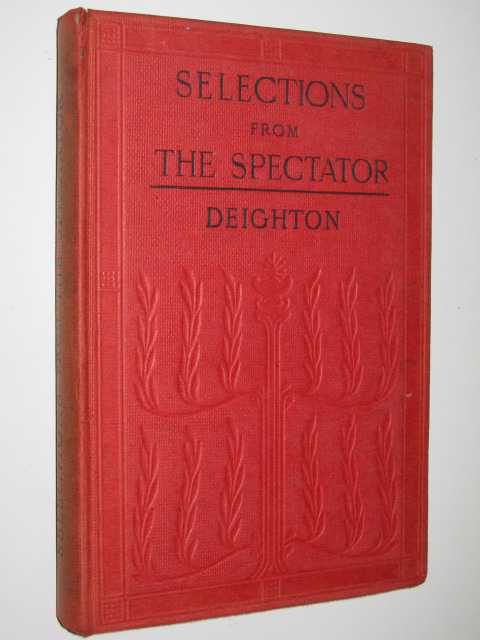 Selections From The Spectator