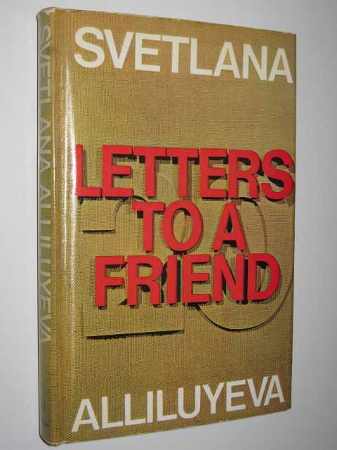 Letters to a Friend