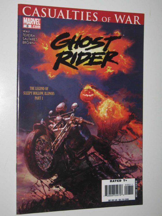 Ghost Rider No.8: Casualties of War : April 2007