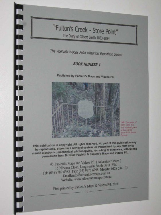 Fulton's Creek to Store Point : The Diary of Gilbert Smith 1883-1884