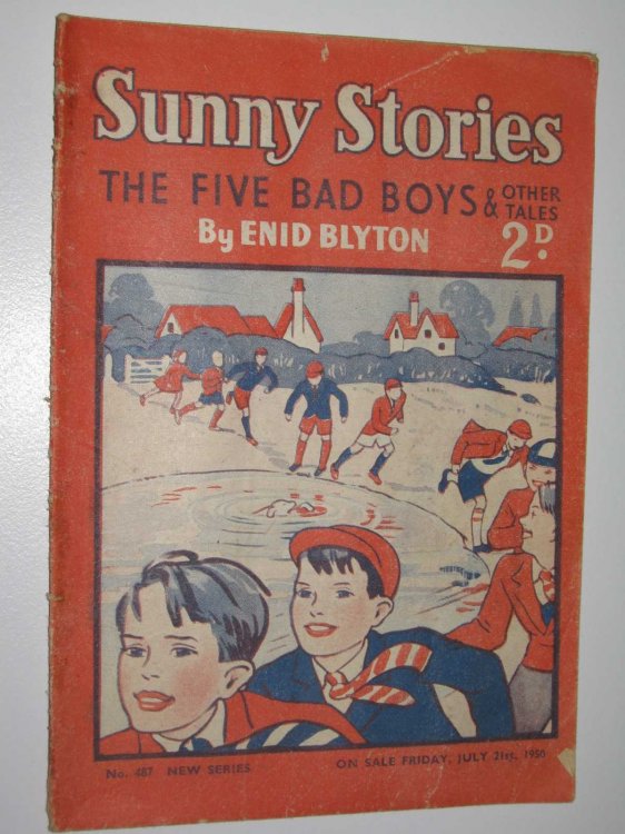 Sunny Stories No. 487 New Series : The Five Bad Boys & Other Tales