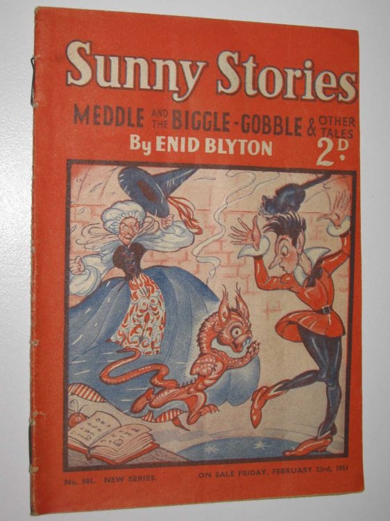 Sunny Stories No. 501 New Series : Meddle and the Biggle-Gobble & Other Tales