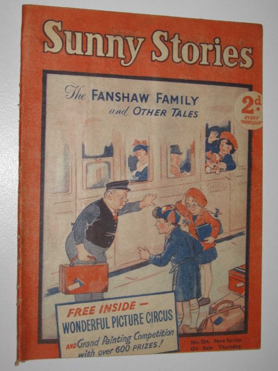 Sunny Stories No. 554 New Series : The Fanshaw Family and Other Tales