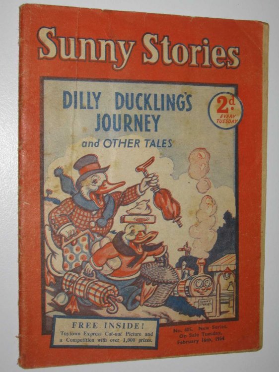 Sunny Stories No. 605 New Series : Dilly Duckling's Journey and Other Tales