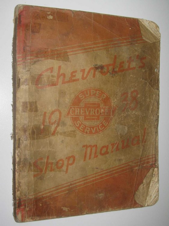 Chevrolet's 1938 Shop Manual