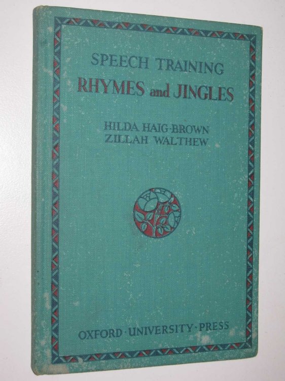Speech Training Rhymes And Jingles