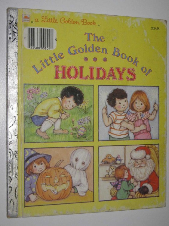 The Little Golden Book Of Holidays - Little Golden Book Series #209-58