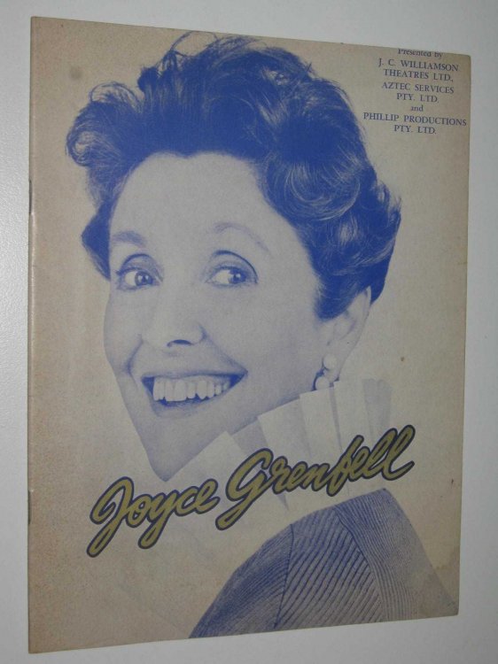 Joyce Grenfell, the Peerless Solo Artist 1969 Tour Program