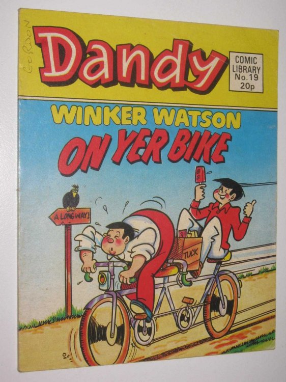 Winker Watson on Yer Bike - Dandy Comic Library #19