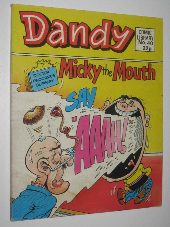 Micky the Mouth - Dandy Comic Library #40