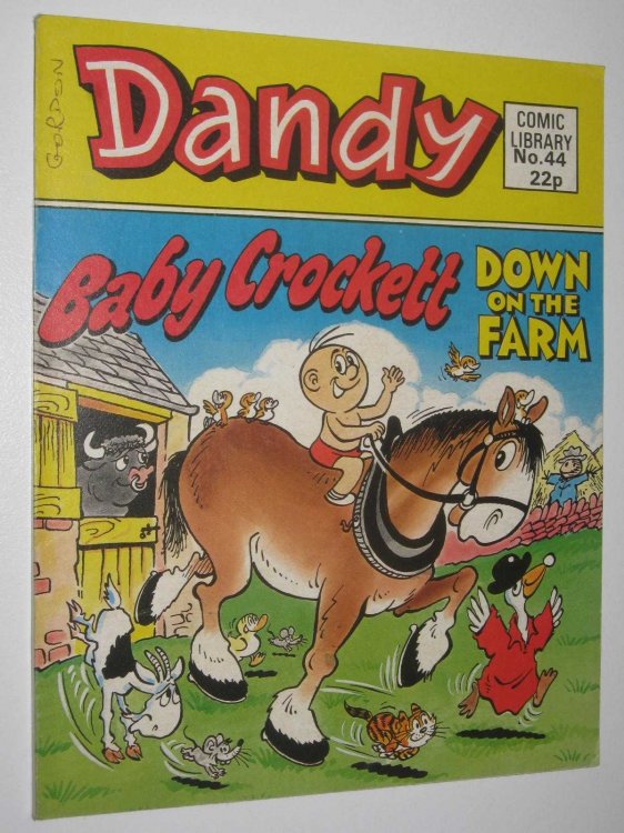 Baby Crocket Down on the Farm - Dandy Comic Library #44