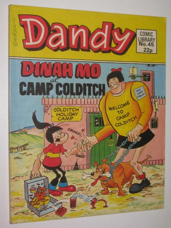 Dinah Mo at Camp Colditch - Dandy Comic Library #45