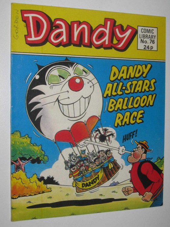 Dandy All-Stars Balloon Race - Dandy Comic Library #76
