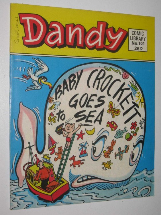 Baby Crocket Goes to Sea - Dandy Comic Library #101