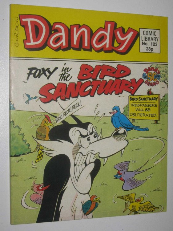 Foxy in the Bird Sanctuary - Dandy Comic Library #123