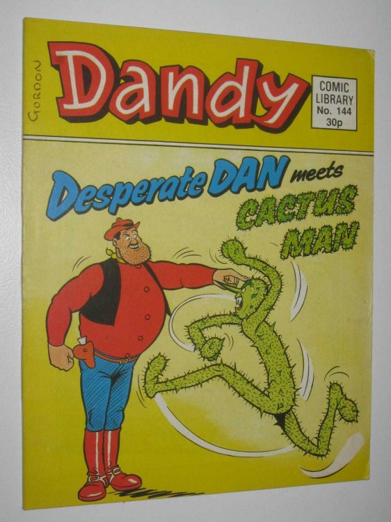 Desperate Dan Meets Cactus Man - Dandy Comic Library #144