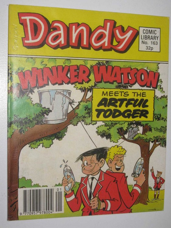 Winker Watson Meets the Artful Todger - Dandy Comic Library #163