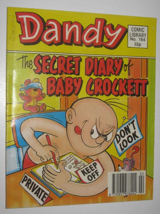 The Secret Diary of Baby Crocket - Dandy Comic Library #164