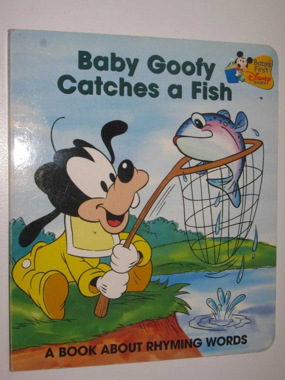 Baby Goofy Catches A Fish