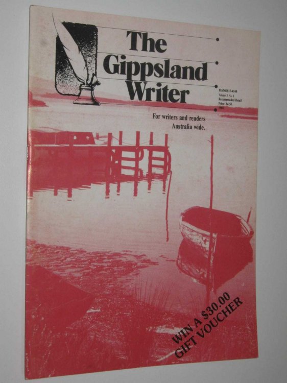 The Gippsland Writer Winter 1988 : Vol 3, No 1