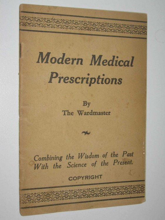 Modern Medical Prescriptions