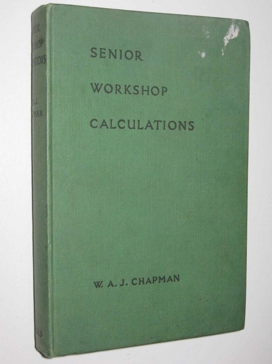 Senior Workshop Calculations