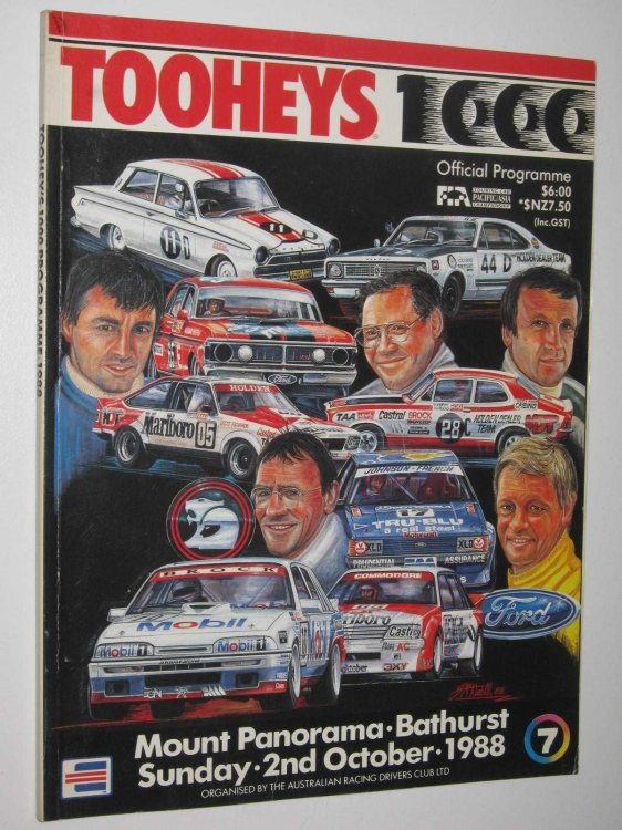 Tooheys 1000 Official Program 1988