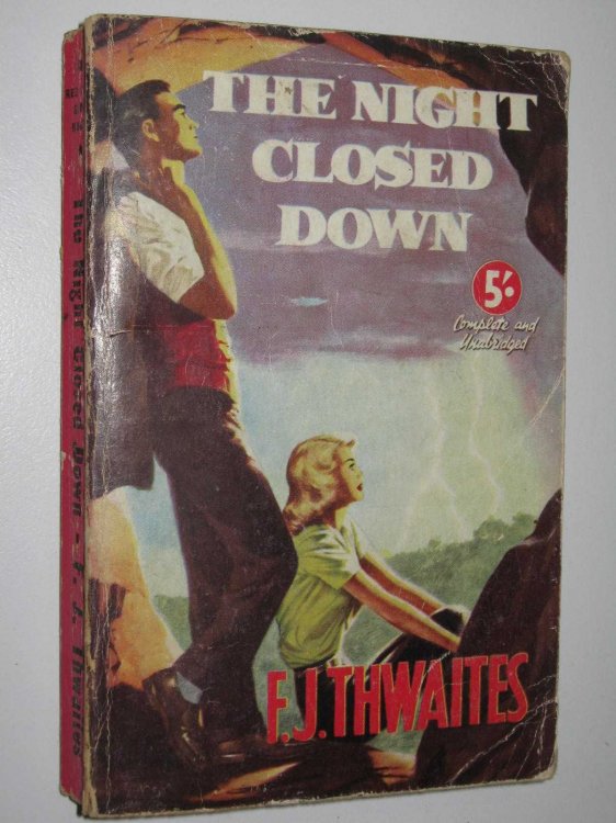 The Night Closed Down - Red Back Novel