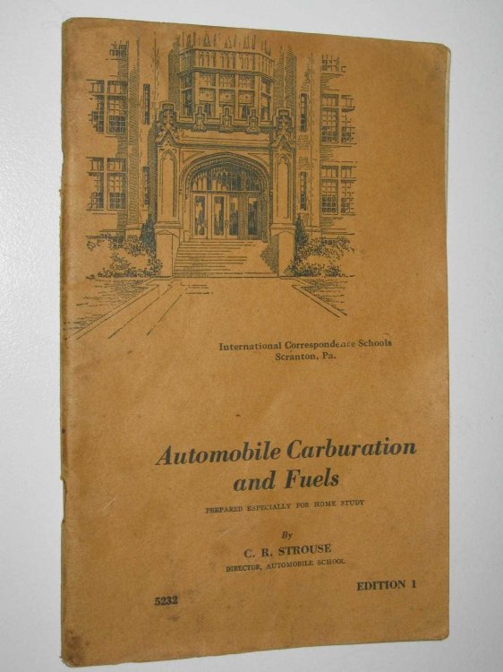 Automobile Carburation And Fuels : Serial 5232