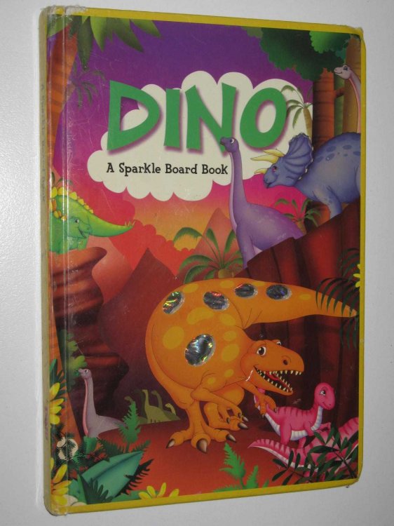 Dino A Sparkle Board Book