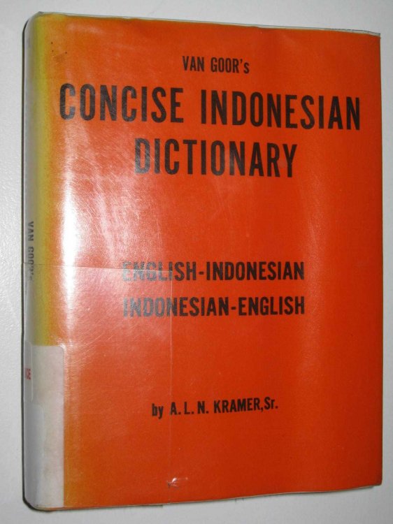 Van Goor's Concise Indonesian Dictionary