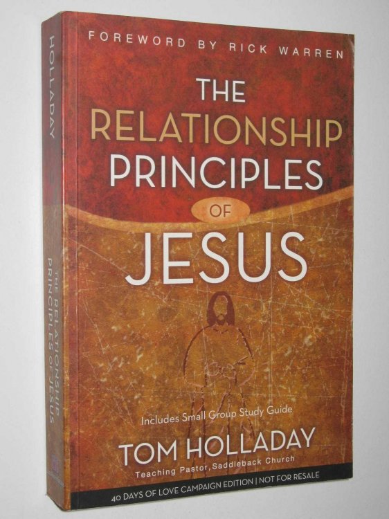 The Relationship Principles of Jesus