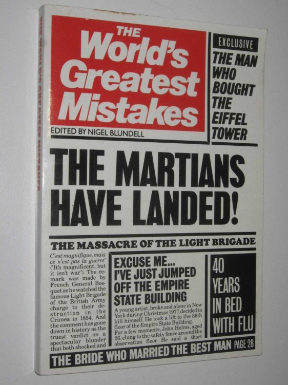 The World's Greatest Mistakes