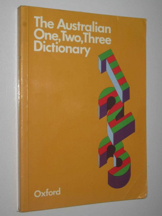 The Australian One, Two, Three Dictionary