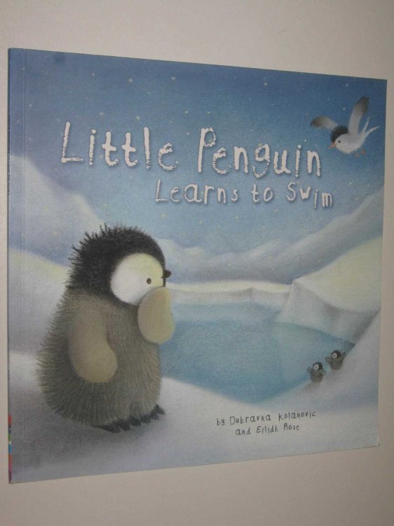 Little Penguin Learns To Swim