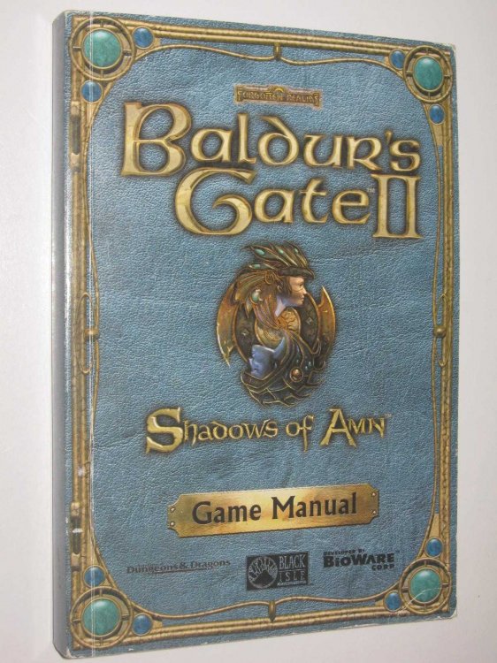 Shadows of Amn : Baldur's Gate II Game Manual - Forgotten Realms Series