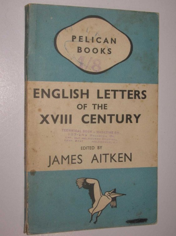English Letters Of The XVIII Century