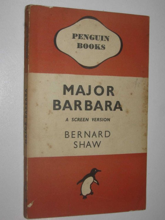 Major Barbara : A Screen Version