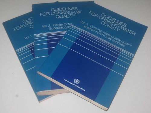 Guidelines for Drinking-Water Quality (3 Volumes)