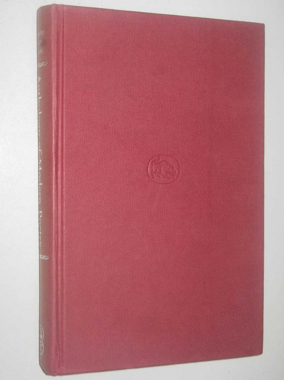 Anthology of Modern Poetry