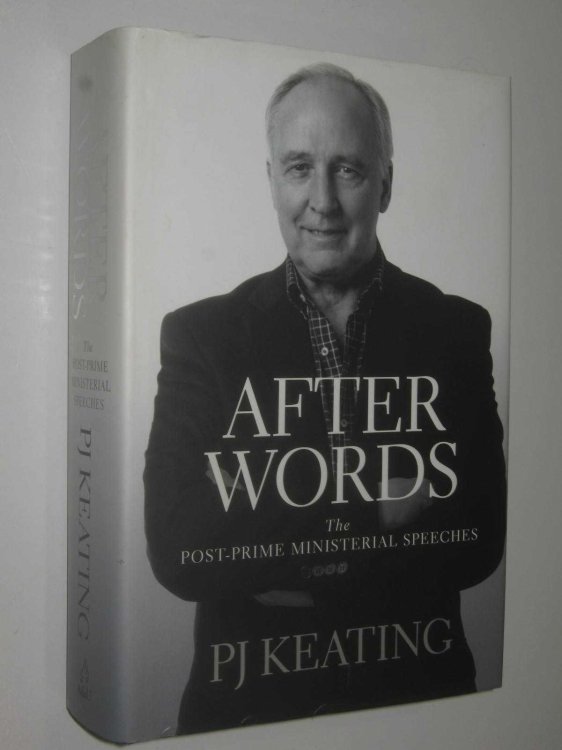 After Words : The Post-Prime Ministerial Speeches