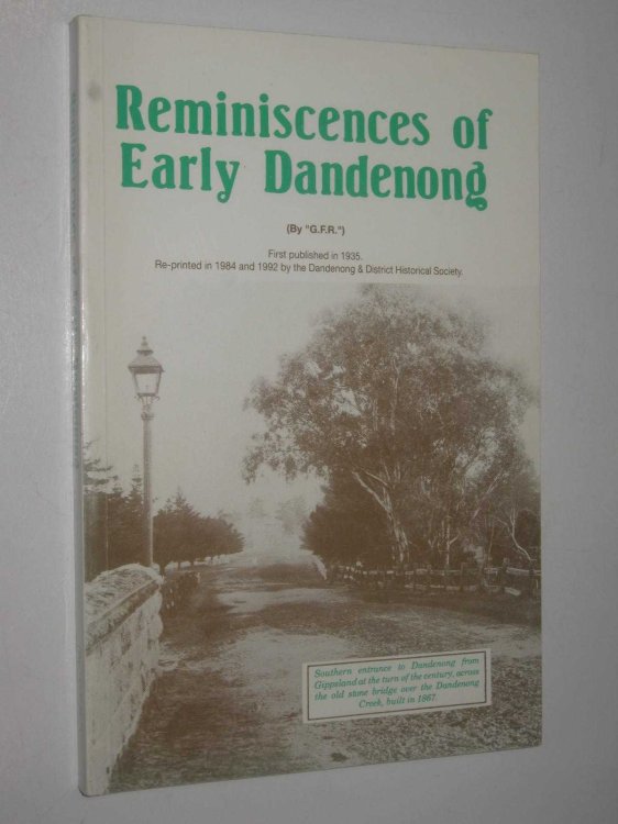 Reminiscences of Early Dandenong