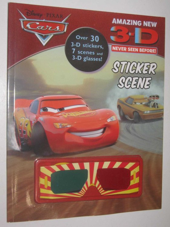 Disney 3D Sticker Scene: Cars