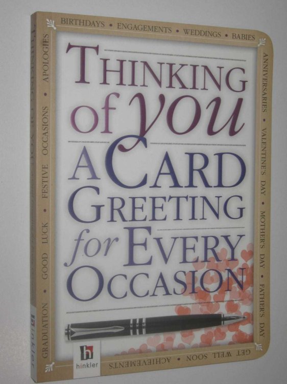 Thinking of You : A Card Greeting for Every Occasion