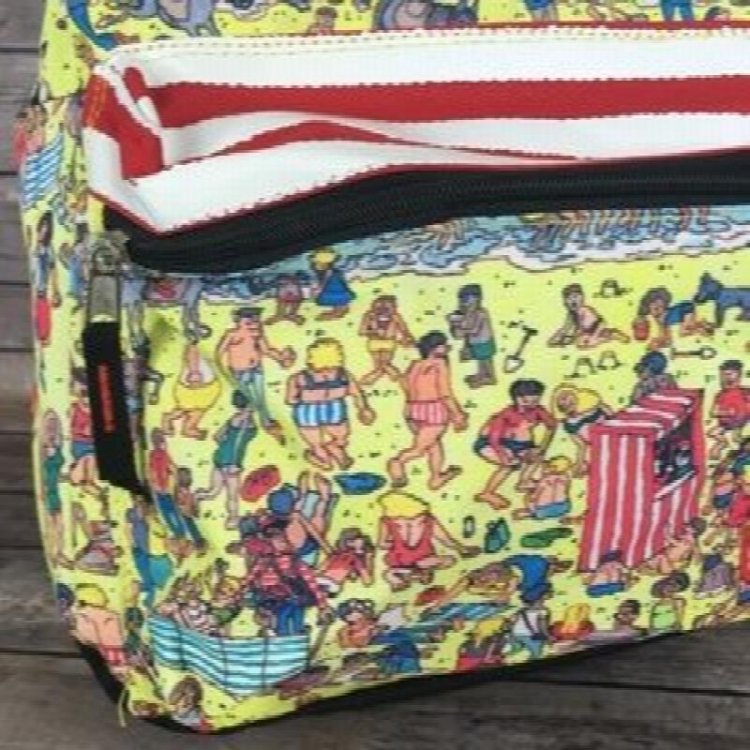 Where's Waldo Beach Scene Backpack