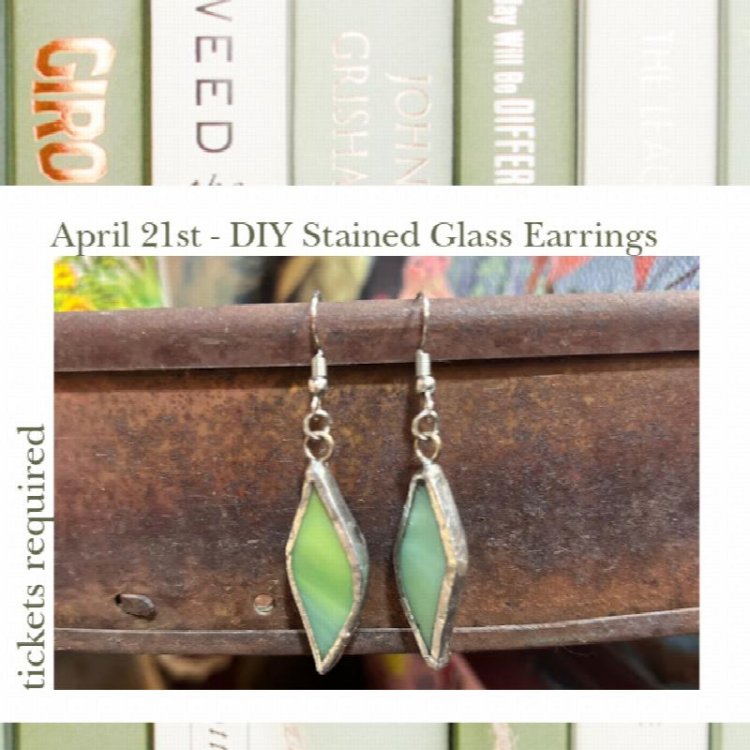 DIY Stained Glass Earrings