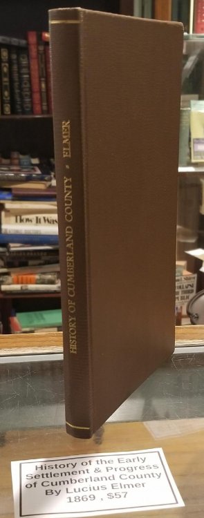 History of the Early Settlement & Progress of Cumberland County New Jersey
